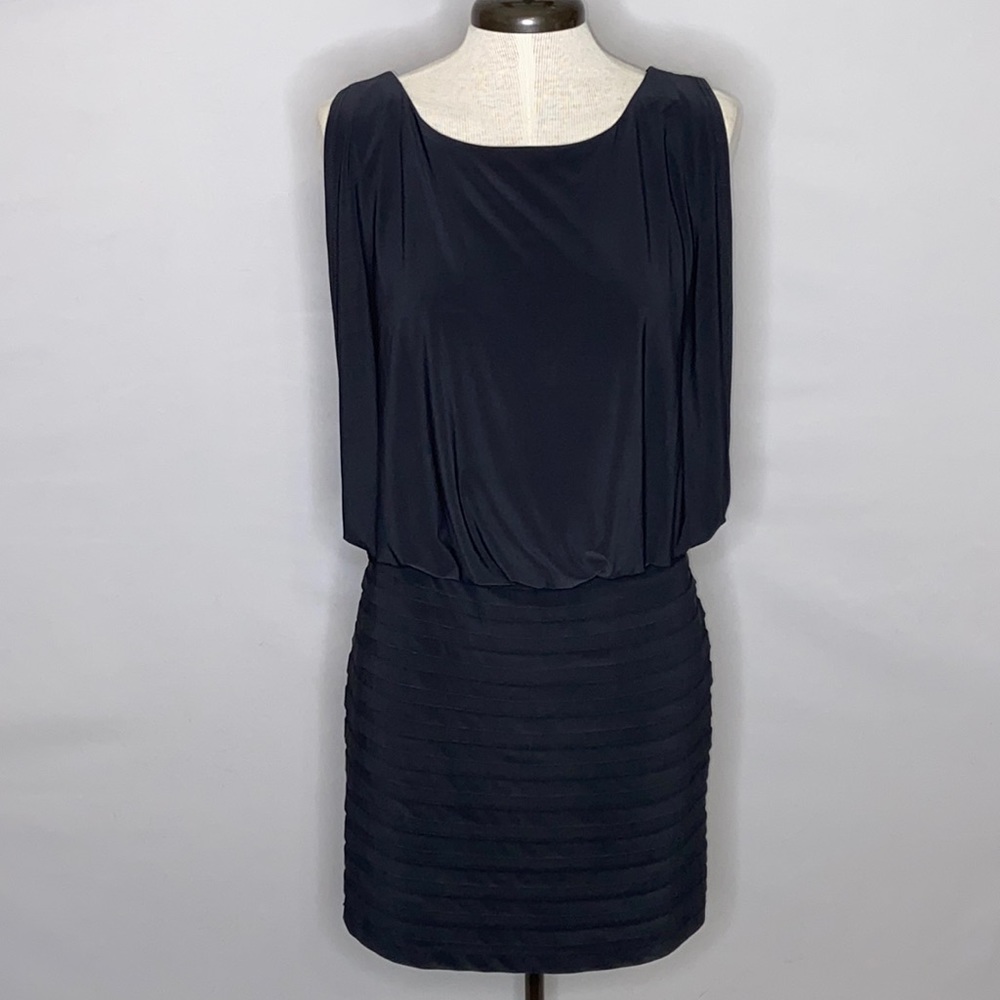 Xscape by Joanna Chen Sleeveless Black Evening Occasion Dress - Size 14